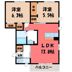 ブライトホルンの物件間取画像